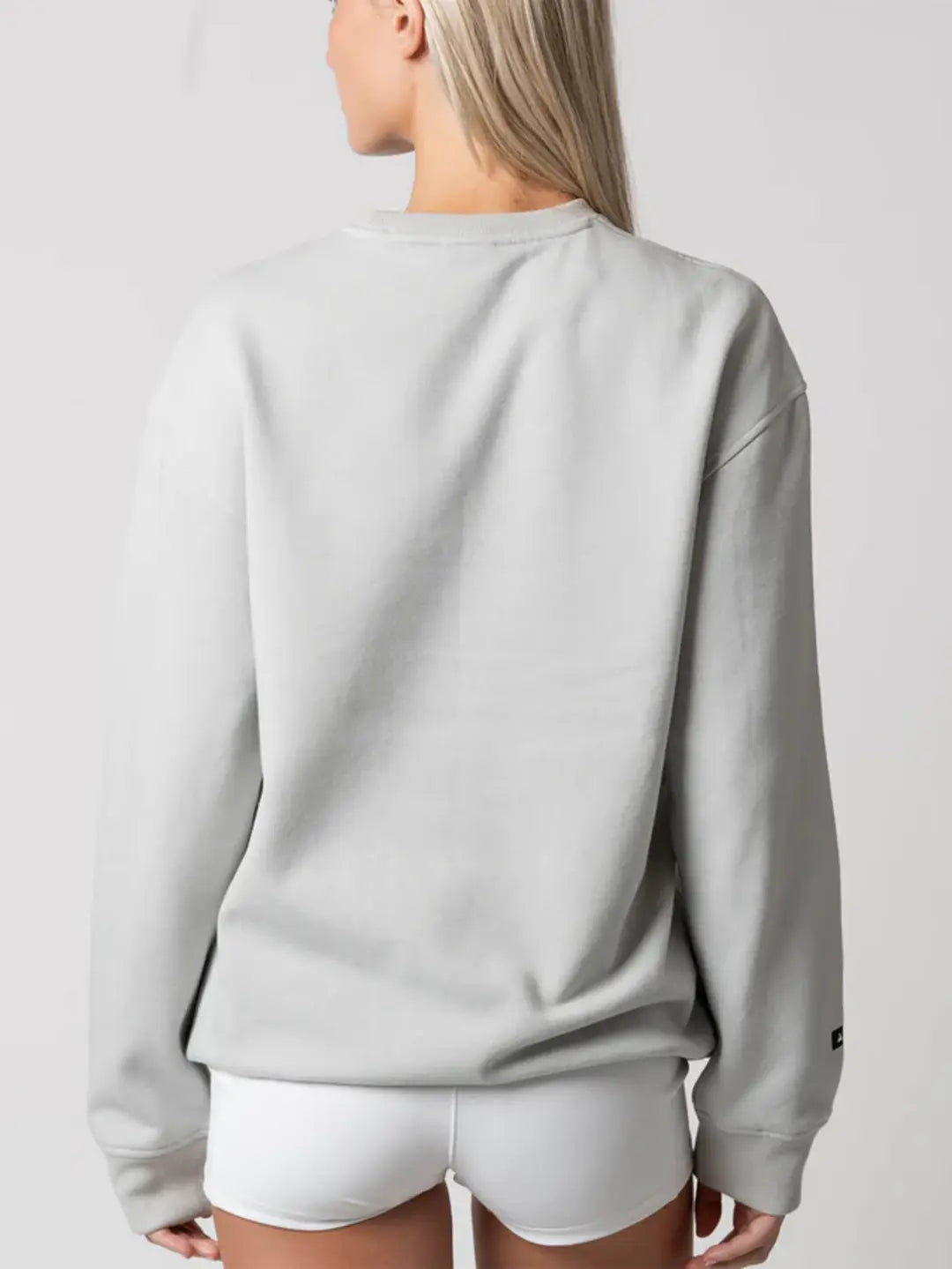 JOOLA UNISEX FLEECE CREW GRAVITY GRAY HEATHER