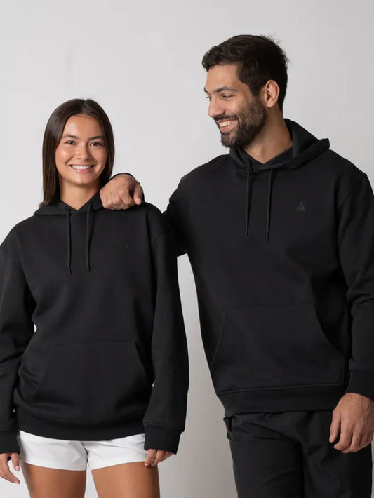 JOOLA UNISEX FLEECE HOODIE BLACK