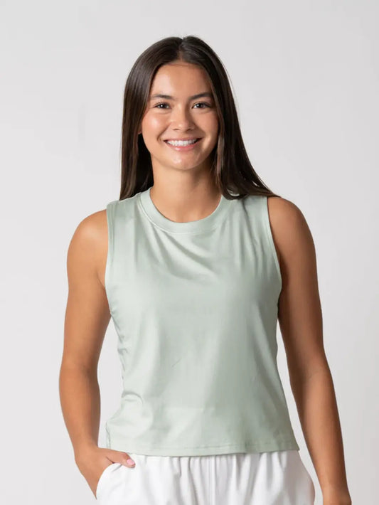 JOOLA WOMEN'S COURT TANK HUSHED MINT