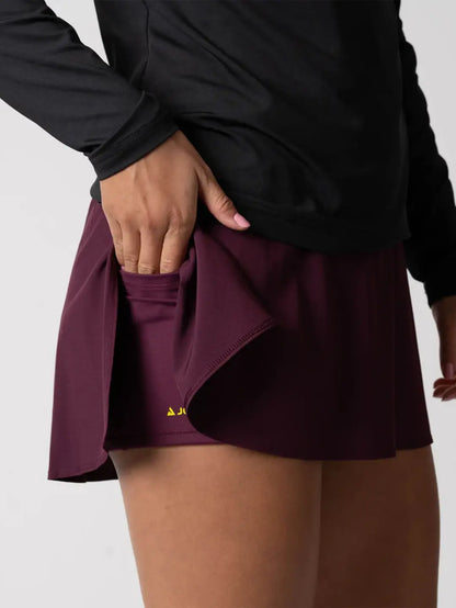 JOOLA WOMEN'S PICKLEBALL SKORT BORDEAUX