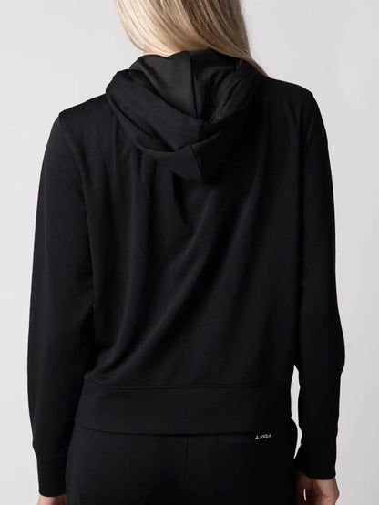 JOOLA WOMEN'S RIBBED JACKET BLACK