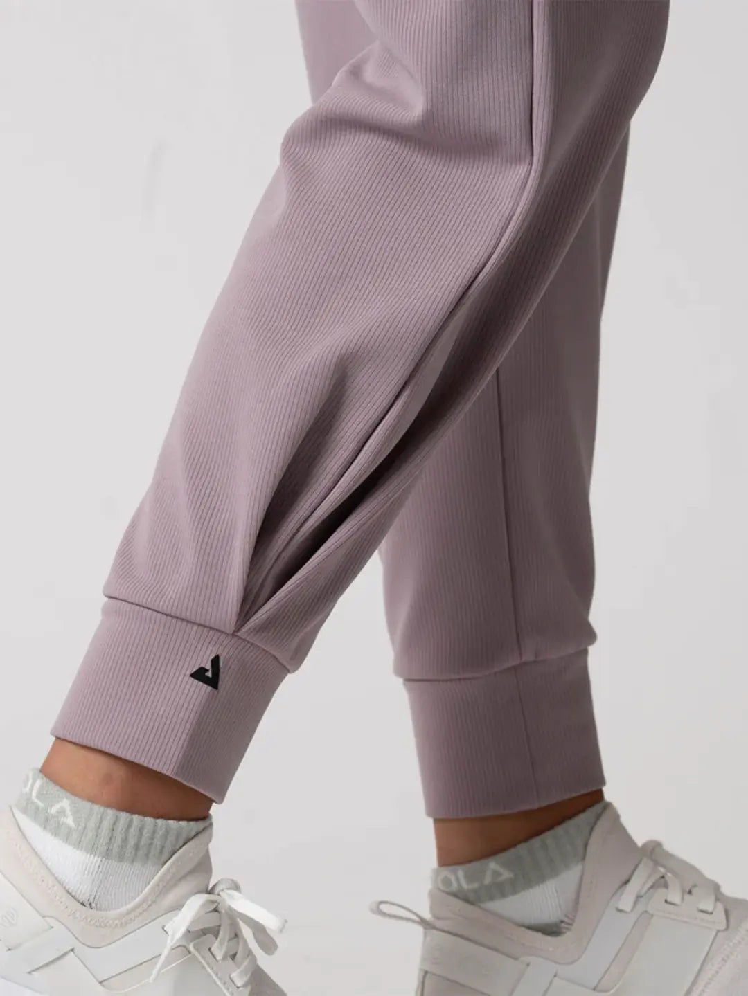 JOOLA WOMEN'S RIBBED JOGGERS DUSTY MAUVE