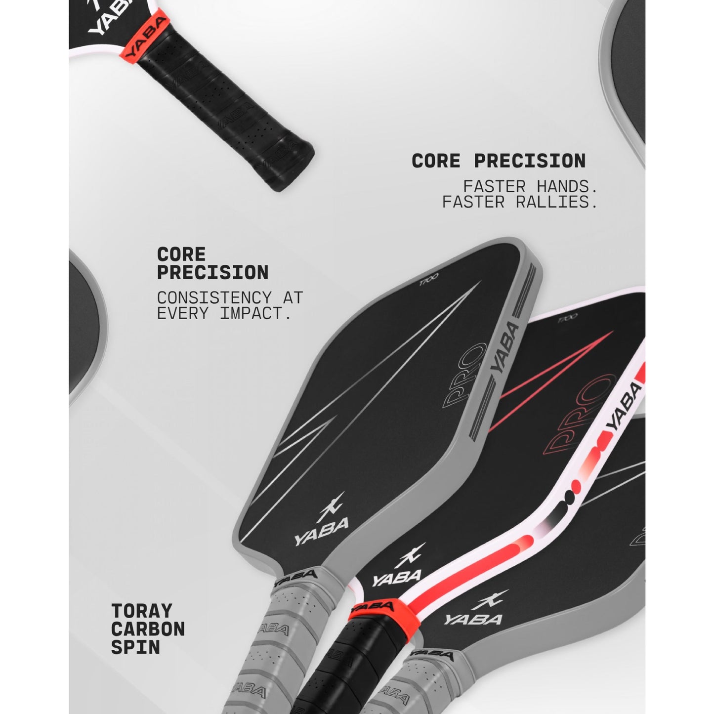 YABA Pro Paddle -Gray