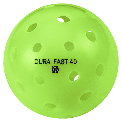 ONIX DURA FAST-40 PICKLEBALLS(PACK OF 100) - NEON