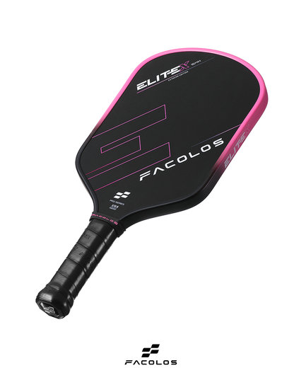 FACOLUS PRO SERIES ELITE X 14MM - PINK PICKLEBALL PADDLE