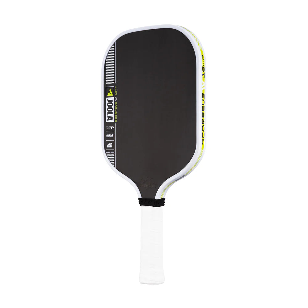 JOOLA COLLIN JOHNS SCORPEUS PRO IV 16MM PICKLEBALL PADDLE