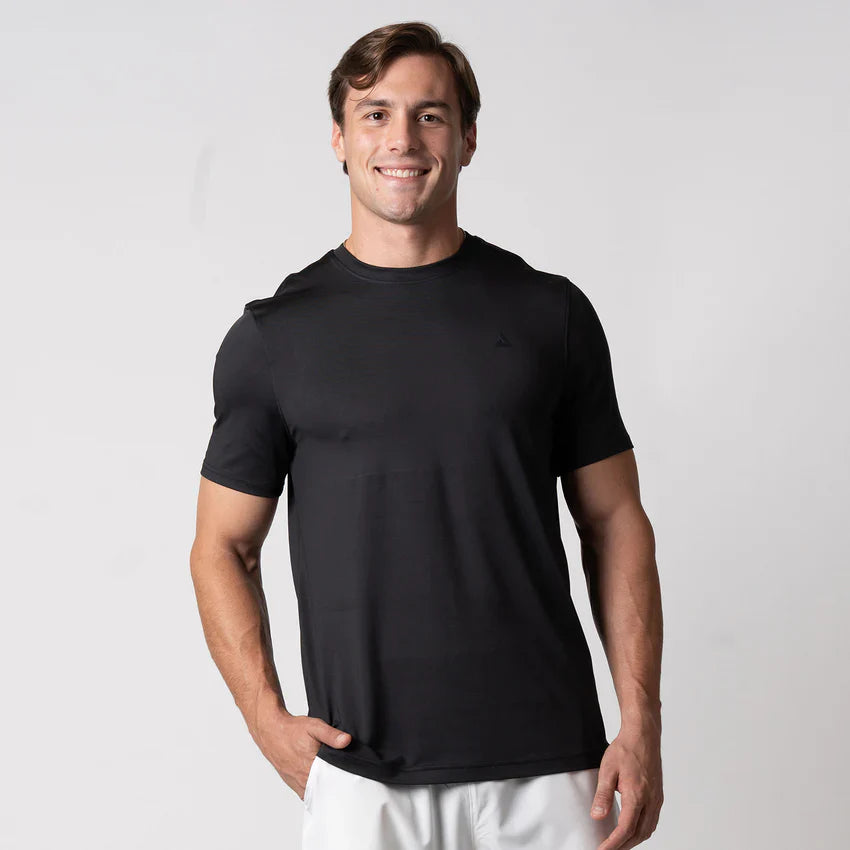 JOOLA MEN'S CLUB SHORT SLEEVE BLACK