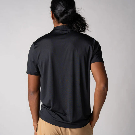 JOOLA MEN'S COURT POLO BLACK