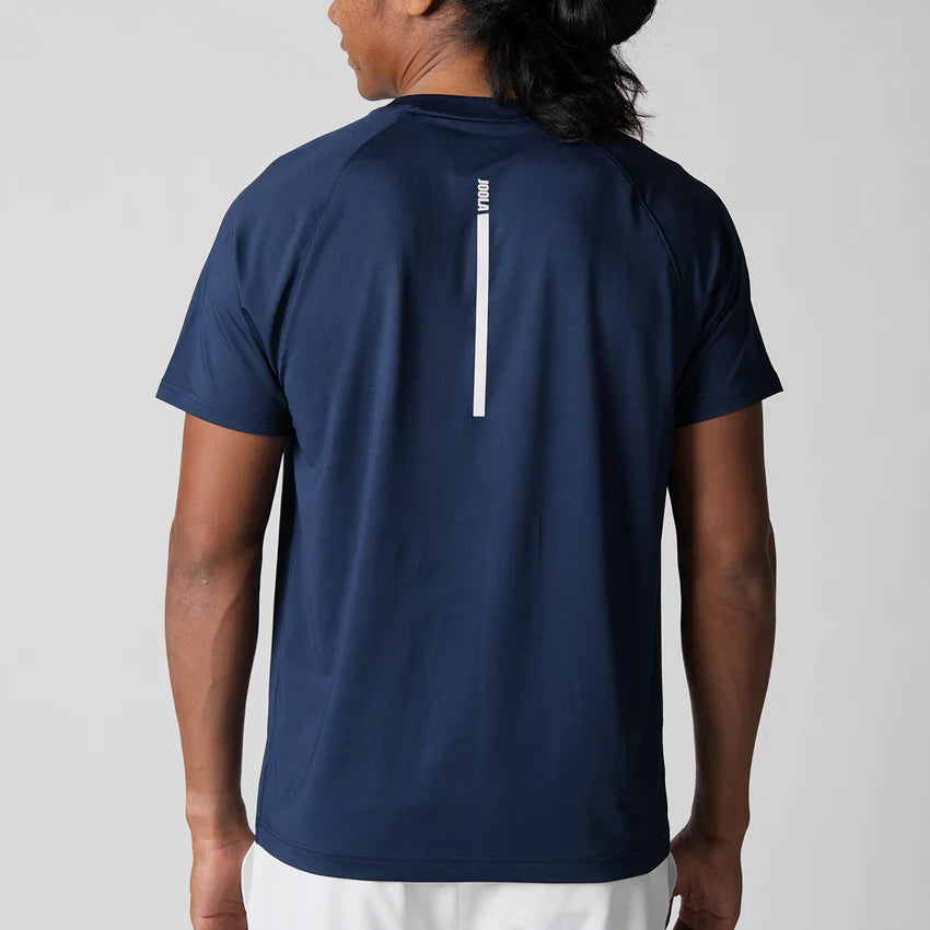 JOOLA MEN'S COURT SHORT SLEEVE NAVY