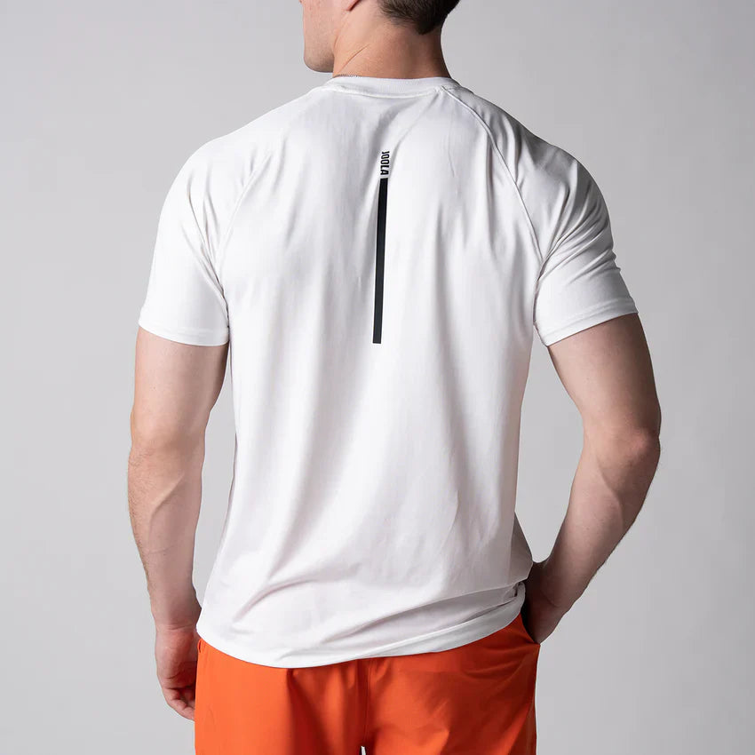 JOOLA MEN'S COURT SHORT SLEEVE WHITE