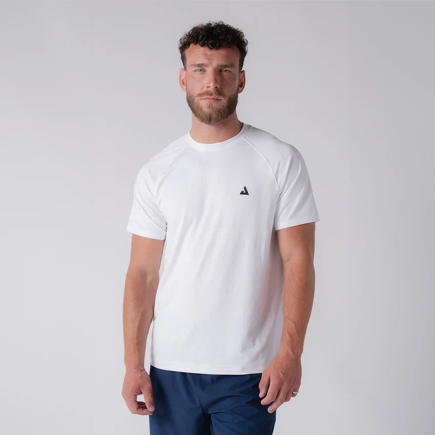 JOOLA MEN'S COURT SHORT SLEEVE WHITE