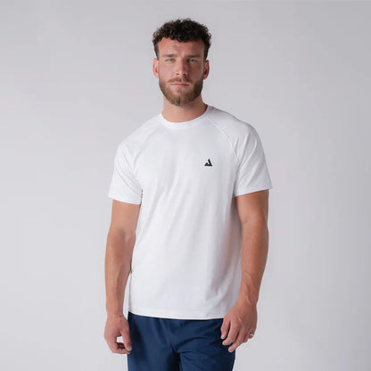 JOOLA MEN'S COURT SHORT SLEEVE WHITE