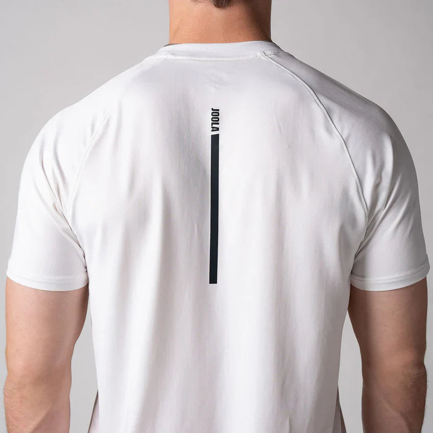 JOOLA MEN'S COURT SHORT SLEEVE WHITE