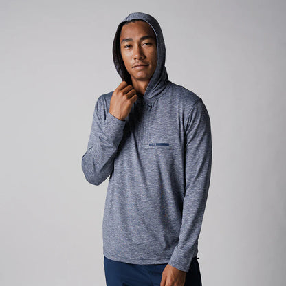 JOOLA MEN'S QUARTER ZIP HOODIE NAVY HTHR