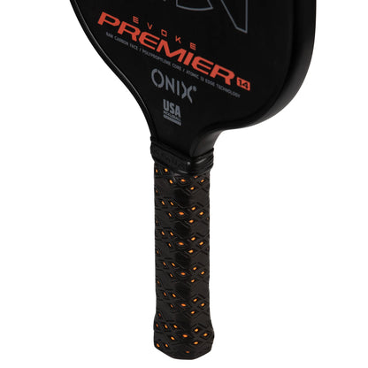 ONIX EVOKE PREMIER RAW CARBON 14MM PICKLEBALL PADDLE