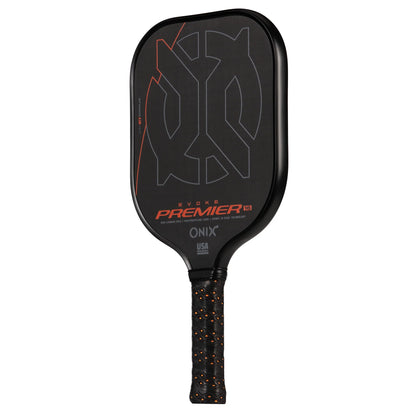 ONIX EVOKE PREMIER RAW CARBON 16MM PICKLEBALL PADDLE