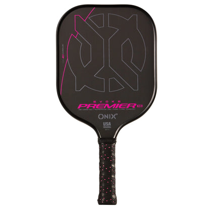 ONIX EVOKE PREMIER RAW CARBON 16MM PICKLEBALL PADDLE
