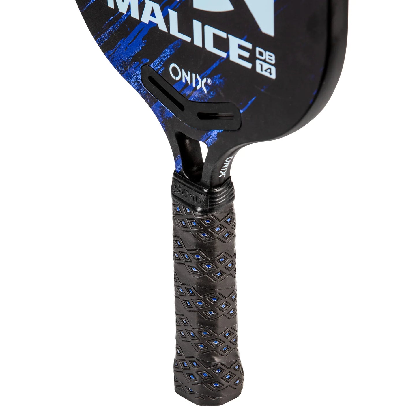 ONIX MALICE DB OPEN THROAT 14MM -BLUE PICKLEBALL PADDLE