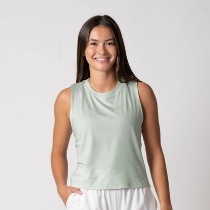JOOLA WOMEN'S COURT TANK HUSHED MINT